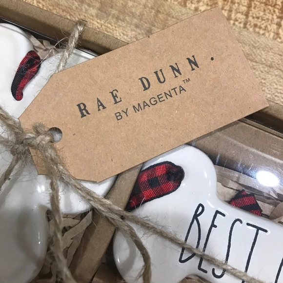 Rae Dunn Dog Ornament Gift Set (3 pack) NWT - Picture 6 of 7